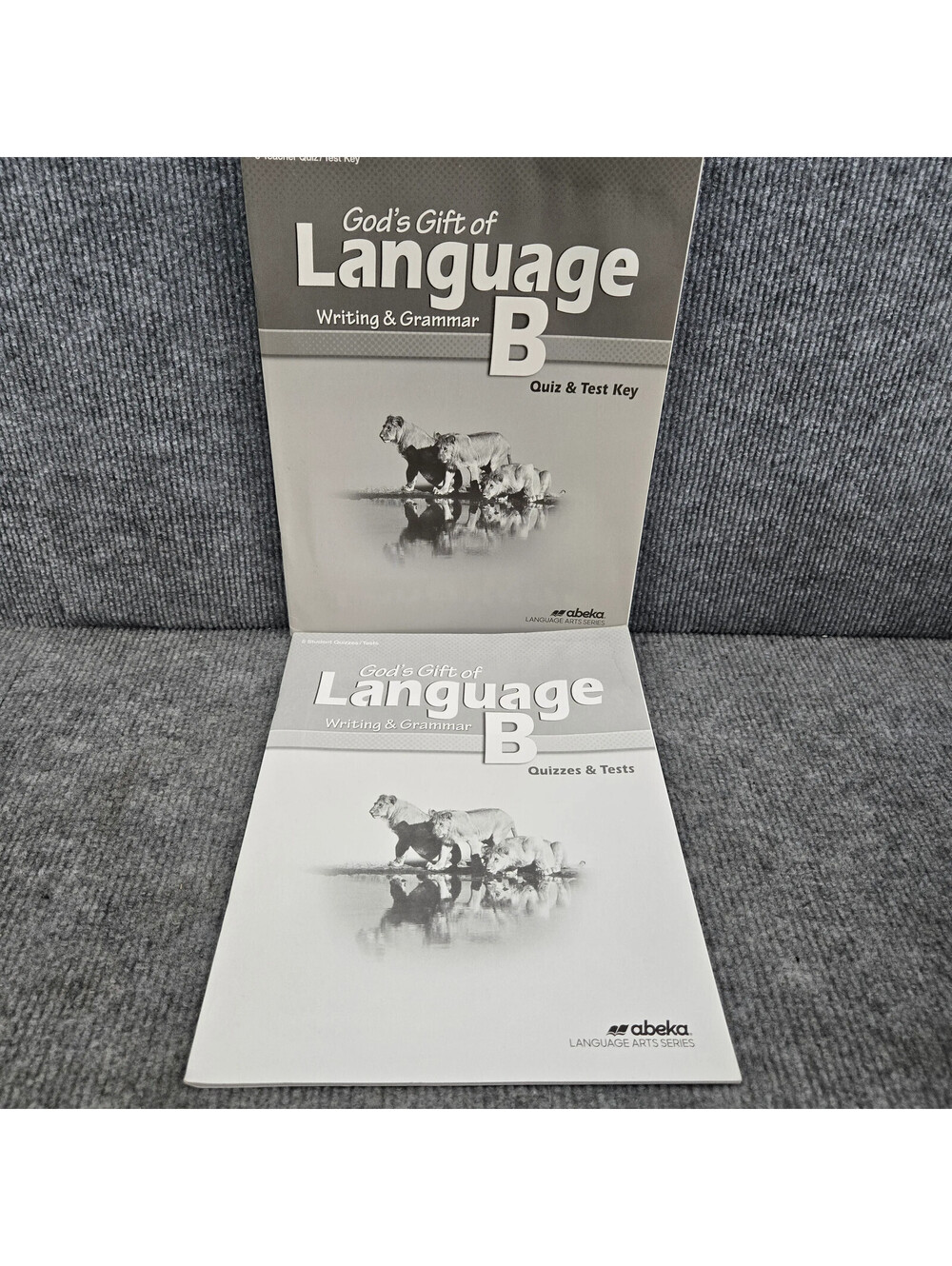 Abeka God's Gift of Language B: Writing & Grammar Quiz & Test Key
